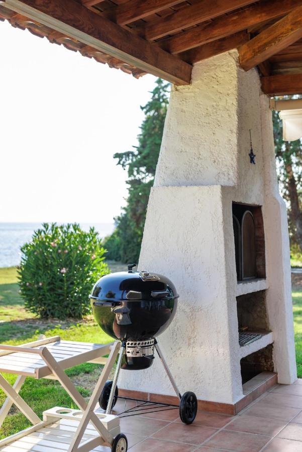 Luna Villa Private Beach Nea Irakleia Exteriör bild