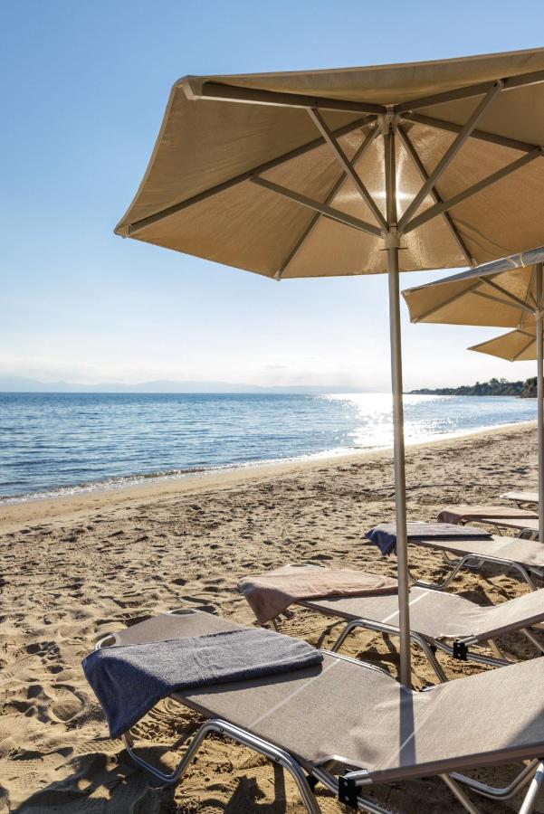 Luna Villa Private Beach Nea Irakleia Exteriör bild